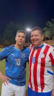 (Video) ¡Mirá el “partido” que encendió el chisme político!