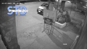 (VIDEO) ¡Doña chururú fue pillada robando plantas!