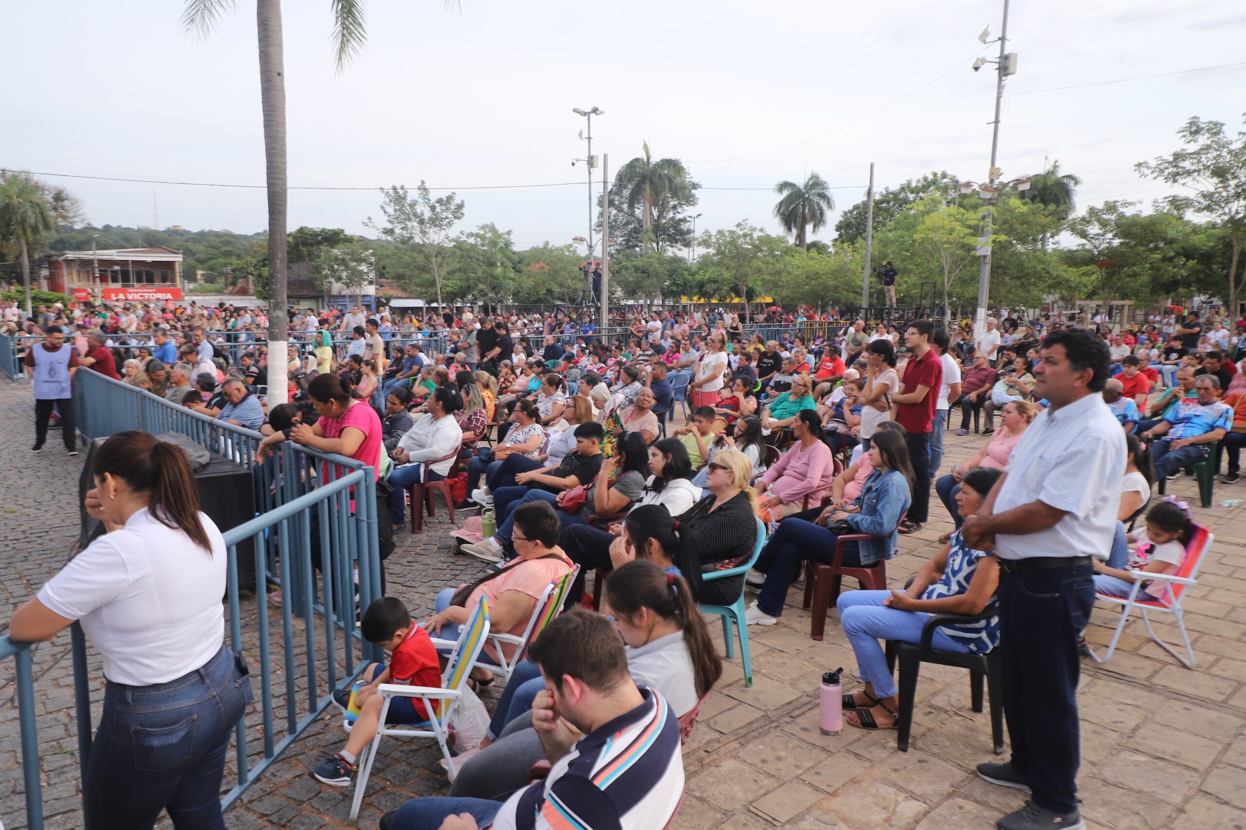 Arrancó novenario a Tupasŷ Caacupé