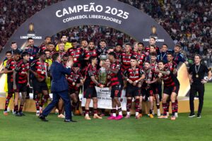 Flamengo es el campeón de la Libertadores 2025 y superó al Olimpia en cantidad de copas