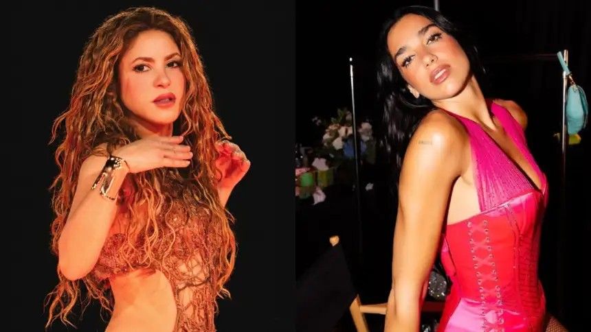 (VIDEO) ¡Dua Lipa puso muy emotivo a Shakira mientras estaba en nuestro terruño!