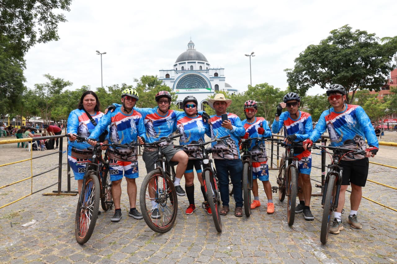 Pedalearon más de 1.000 kilómetros