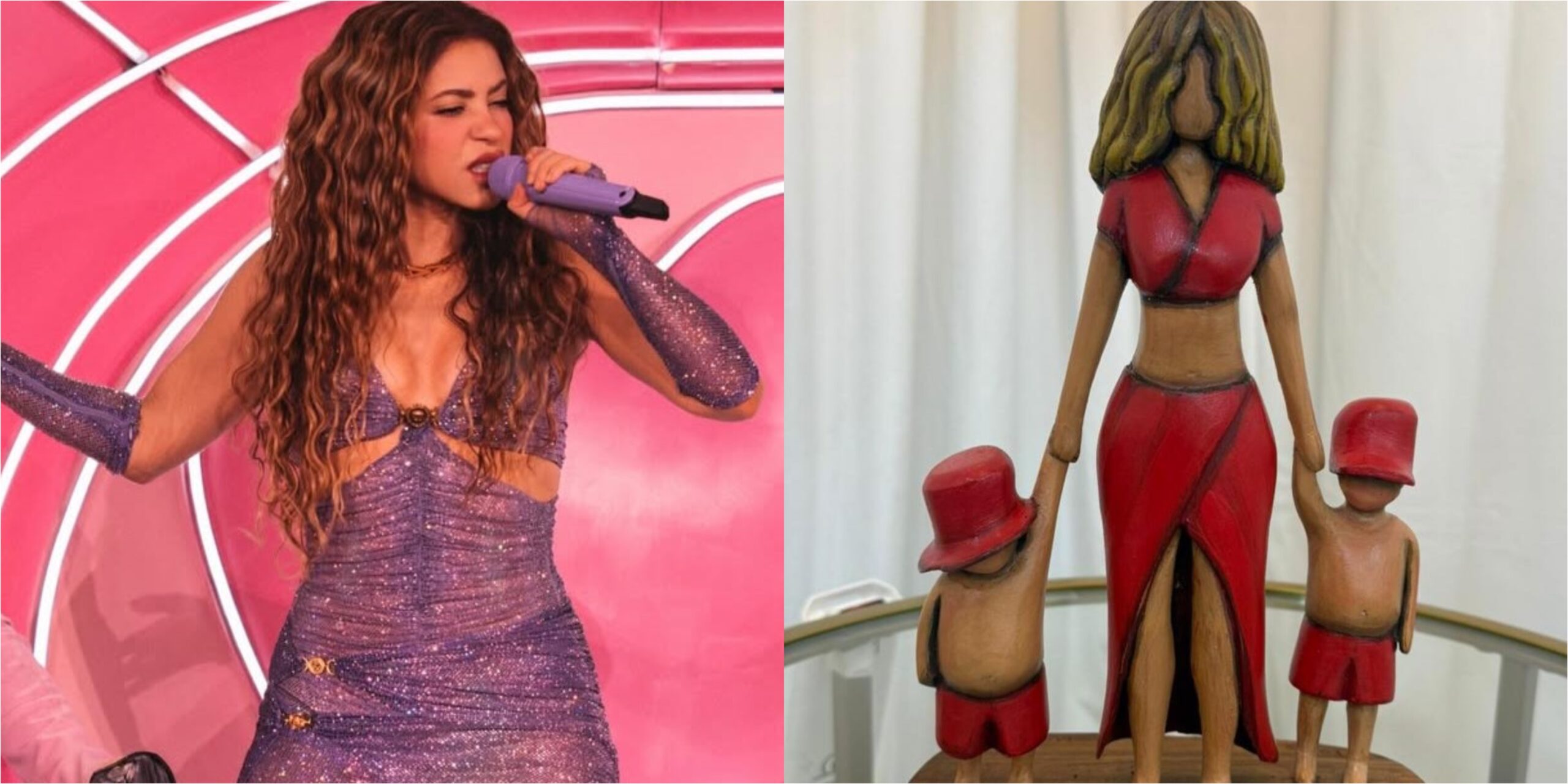 ¡Shakira llegó a probar mbeju con cocido y se llevó un regalo purete!