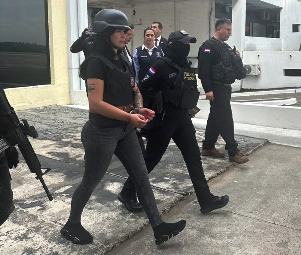 Trasladan a la esposa de Sebastián Marset al Hospital Militar