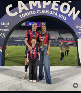 “Desde chico soñé con este momento”, dijo Piris, emocionado