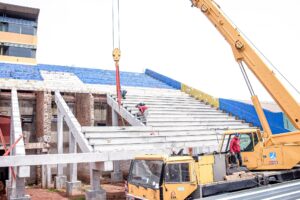 Avanzan las obras en el Nuevo Chiquero