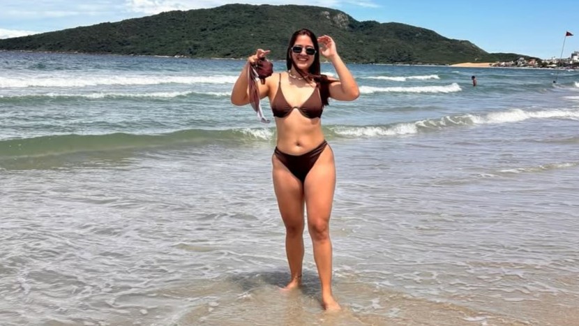 (GALERÍA) ¡Doña de pelotero peló cuero en sus vacaciones por rapailandia!