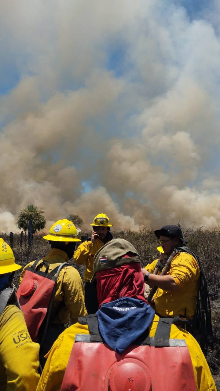 Reportan incendio de gran magnitud en Concepción