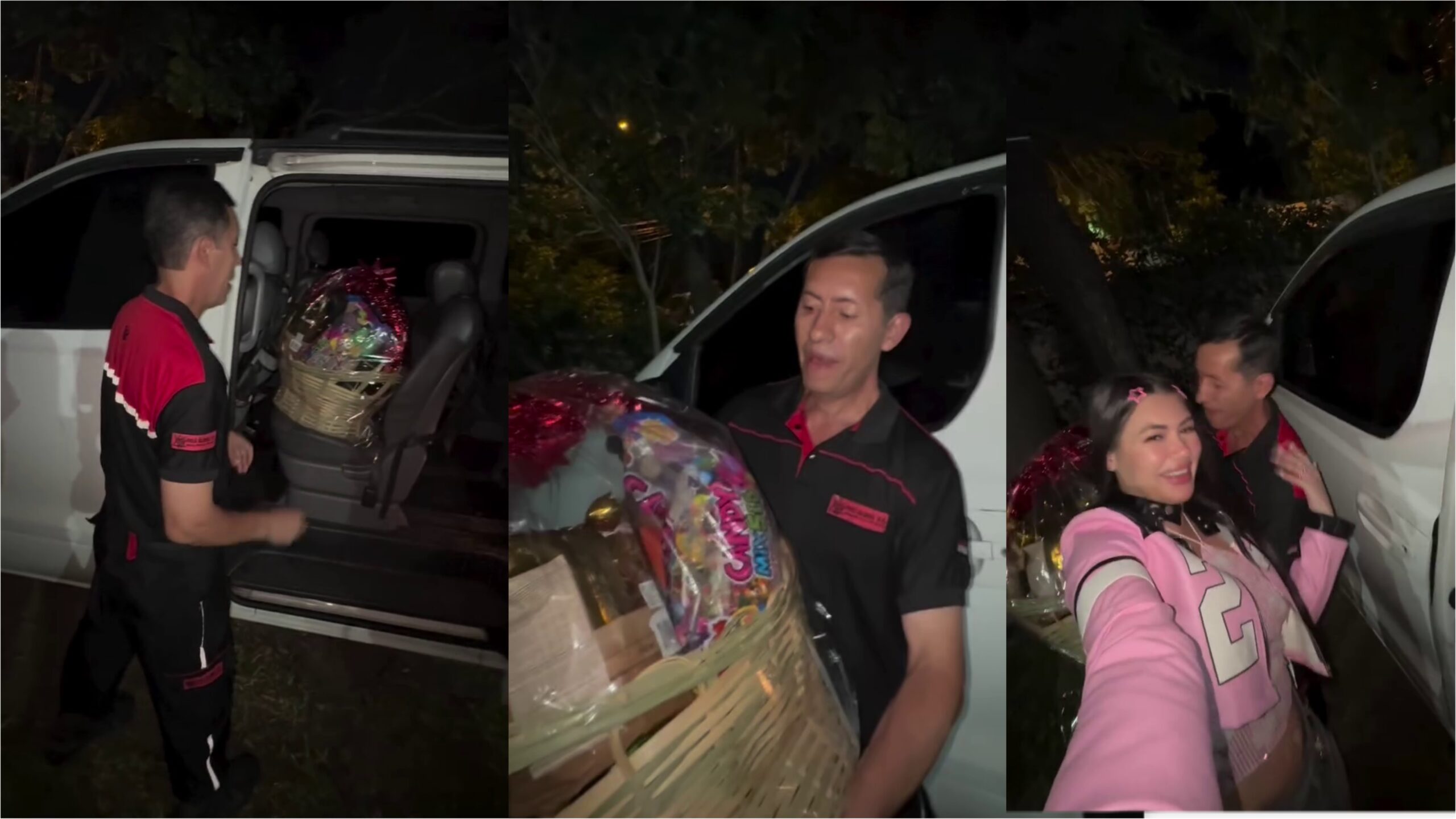 (VIDEO) ¿Yo piko lloro? El noble gesto de Laurys Dyva con un guardia de seguridad