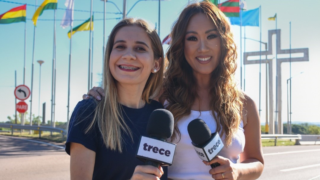 (VIDEO) ¡Yolanda Park peregrinó hasta Caacupé y al llegar le pasó algo ingueroviable!