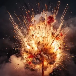 Doña omyandy petardo y reventó su mano