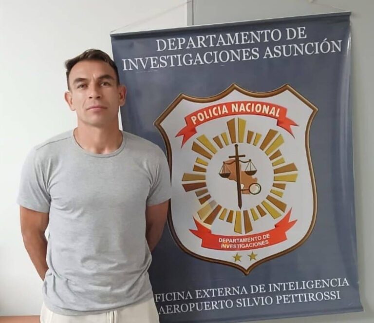 Pelotero Derlis Orué detenido por no dar platita para retoño
