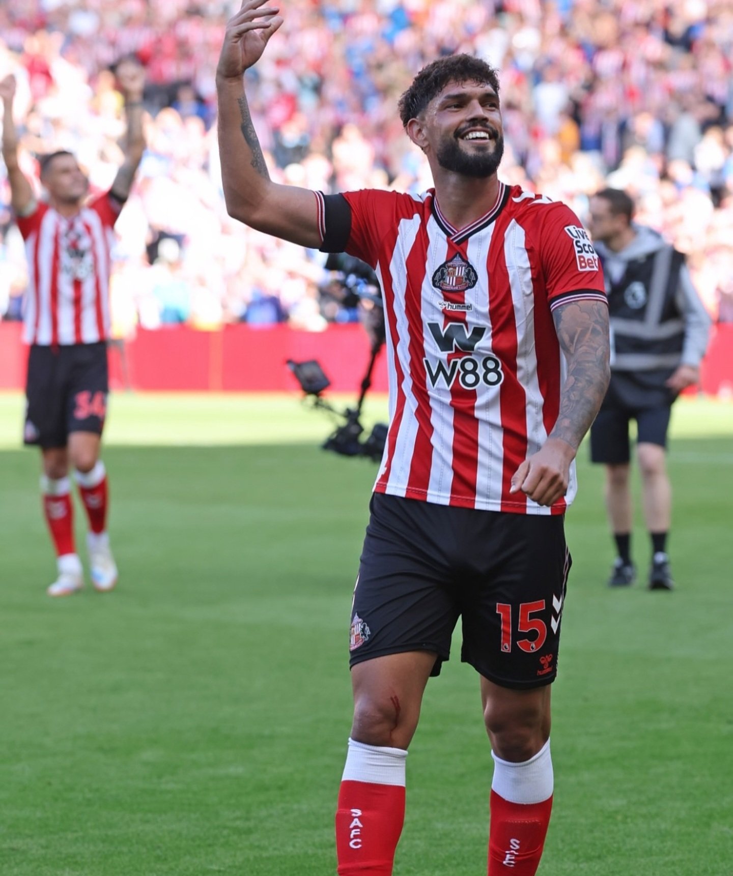 Alderete jugó todo el partido en la caída del Sunderland ante el City