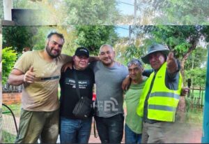 Opáma segunda Competencia de Albañiles en Encarnación 