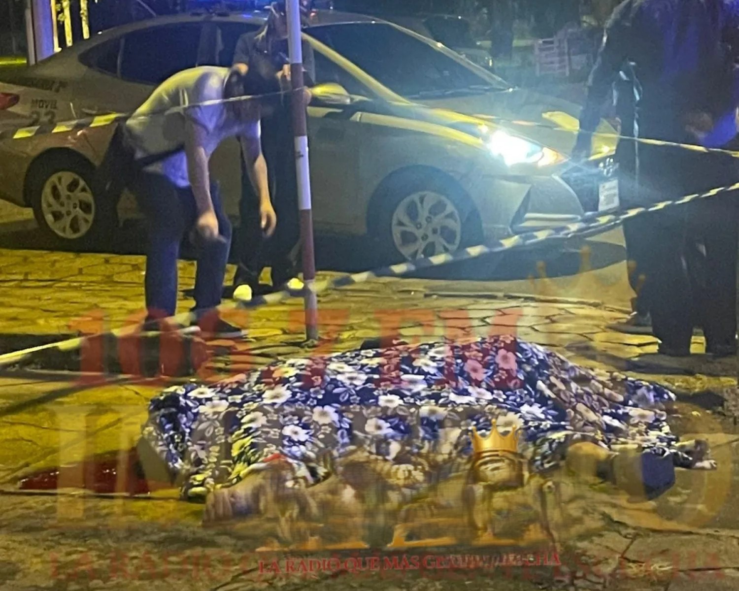 ¡Atropellado y abandonado en plena avenida!