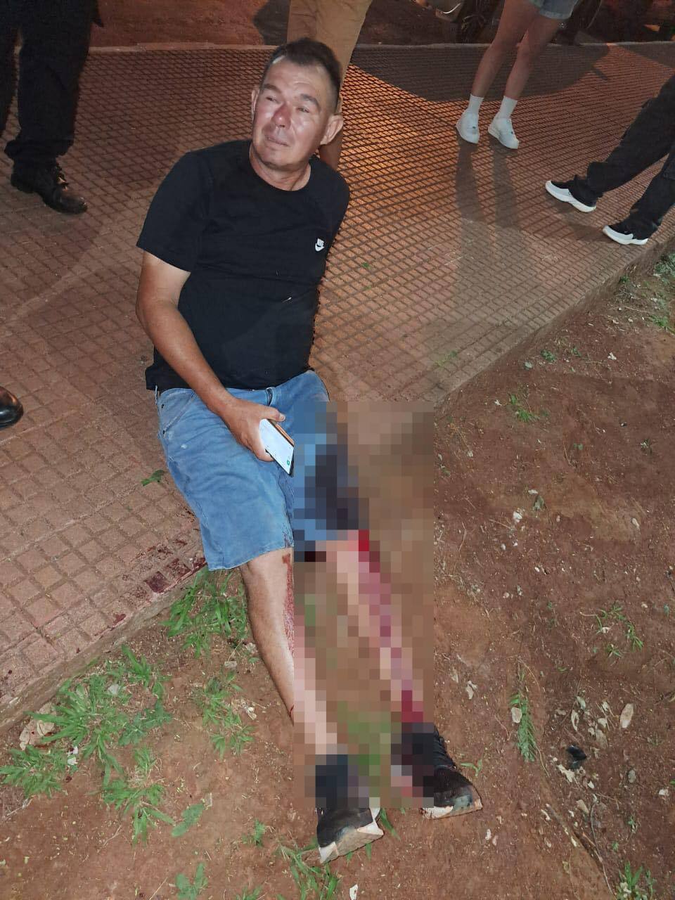 Pasajero fue clavado por un moto Bolt