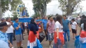 Paraguayos residentes asha celebraron a la Virgen de Caacupé