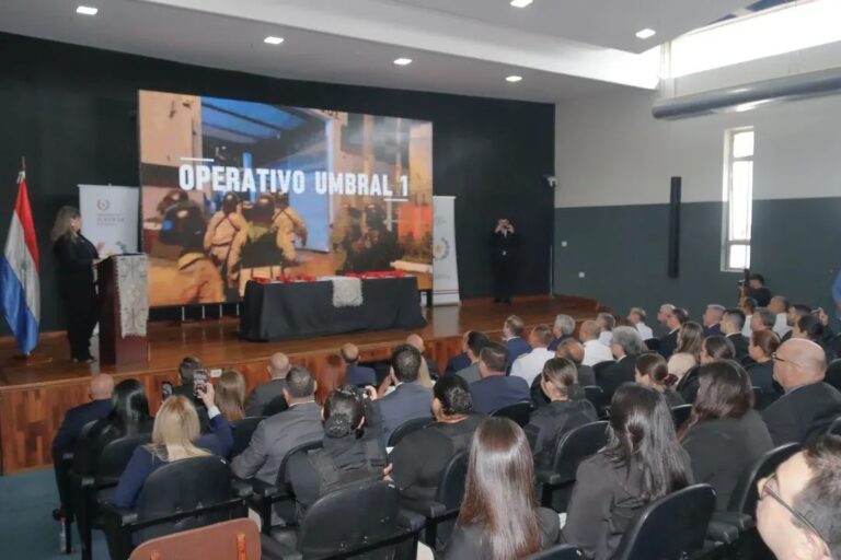 Distinción por “Operativo Umbral 1.0”