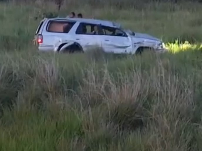 Paraguayo omano en accidente vai en ruta de curepilandia