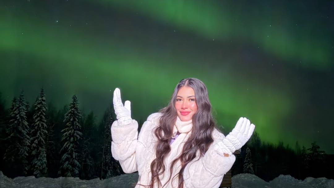 (GALERÍA) ¡Laurys Dyva cumplió su sueño y vio el cielo mimbipa!