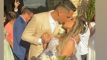(VIDEO) ¡Se casaron los cantantes Male González y Jorge Ruiz Díaz!