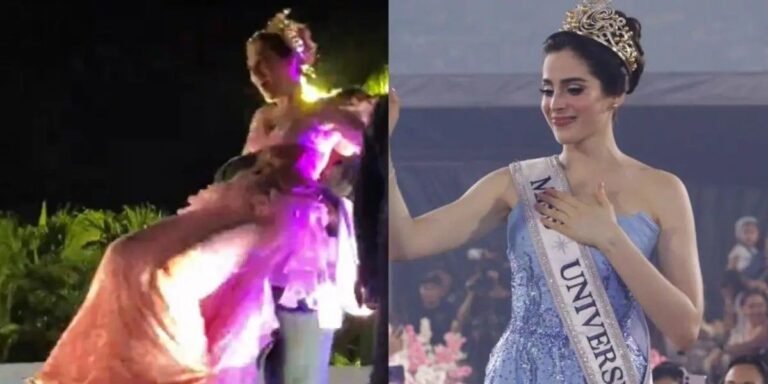 Miss Universo 2025 protagoniza incidente durante desfile en México que divide opiniones