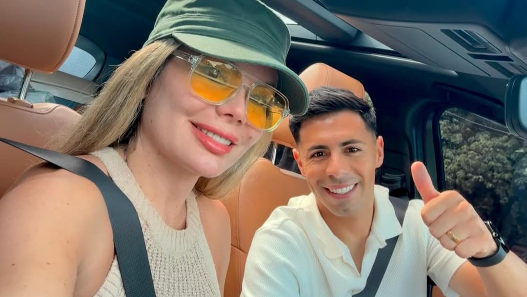 (VIDEO) ¡Mirá cómo festejaron Dahiana Bresanovich y Blas Riveros su aniversario de bodas!