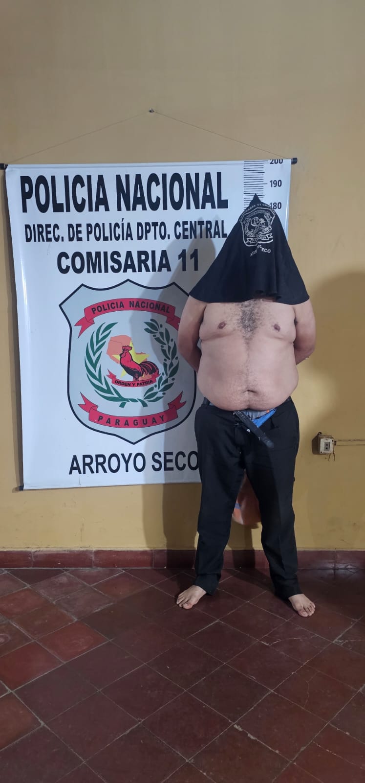 Amenazó a su mamá con cuchillo y terminó preso