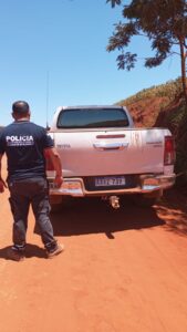 Incautan lujosa camioneta presuntamente robada