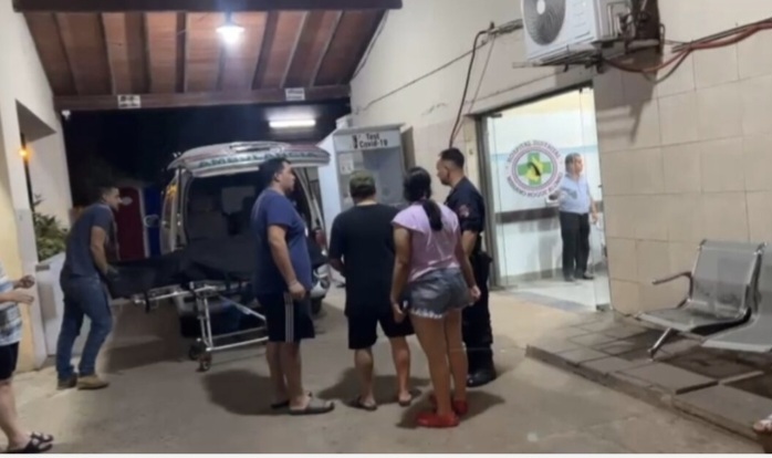 Se atragantó con pedazo de asado ha omano ​