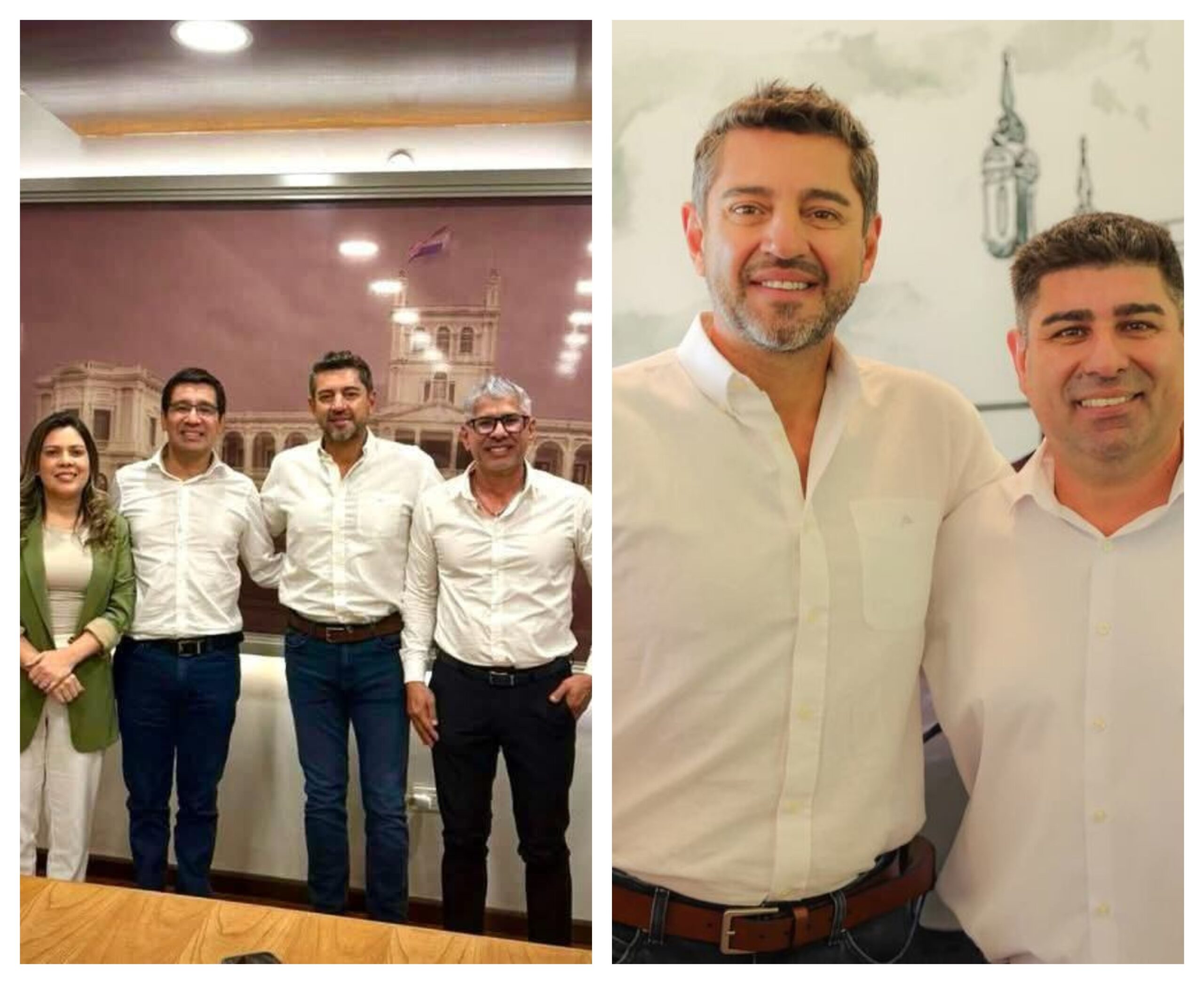 Internas en CDE: Alliana recibió a candidatos