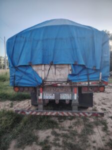 Chaco: Ho’a tractocamión bolí con chasis adulterado y millonaria carga de urea