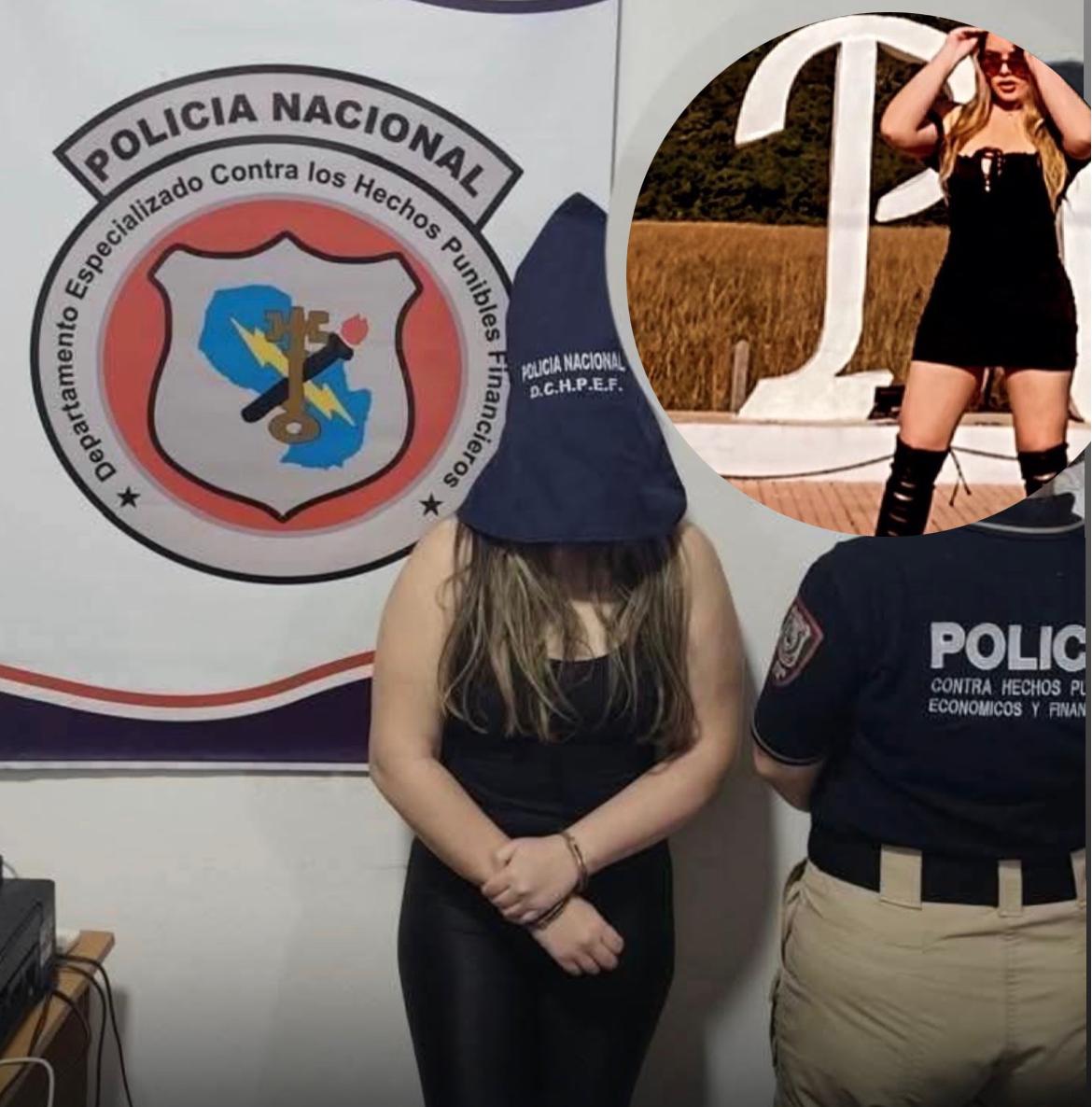 Modelo fue apresada por vaciar la cuenta de un señor mientras dormía ndaje