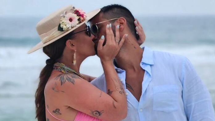 ¡Locutora se reconcilió con su ména!