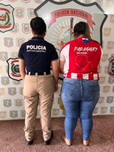 Capturan a kuña malandra Chaco mbytépe