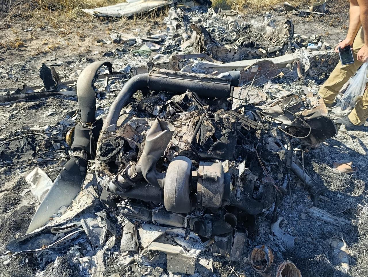 Caso avioneta quemada: Encuentran a un hombre con graves quemaduras