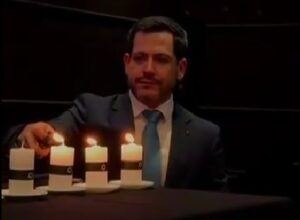 El diputado RaúlLatorre honró a judíos asesinados por el régimen nazi