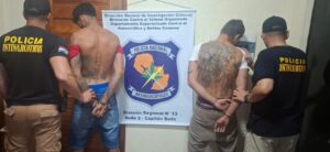 Caen dos soldados del Comando Vermelho con drogas