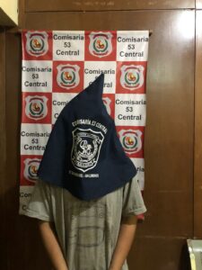 Argelado intentó prender fuego a un comercio