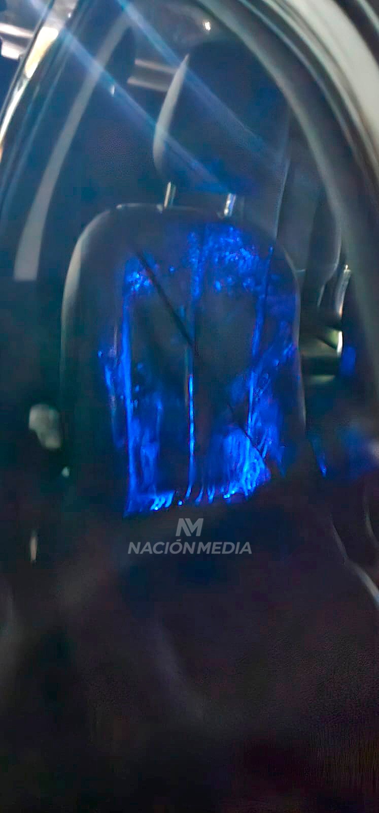 Interior de camioneta de Kanazawa fue bañada con su sangre