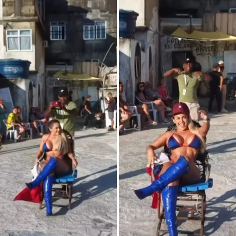 (VIDEO) Maína de Cerro llegó a Rocinha, la famosa favela de Río de Janeiro