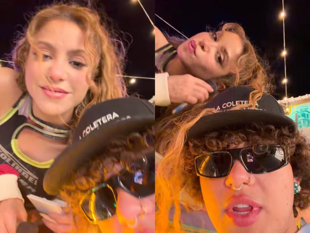 En grabación de videoclip, Shakira tatúa a Beéle