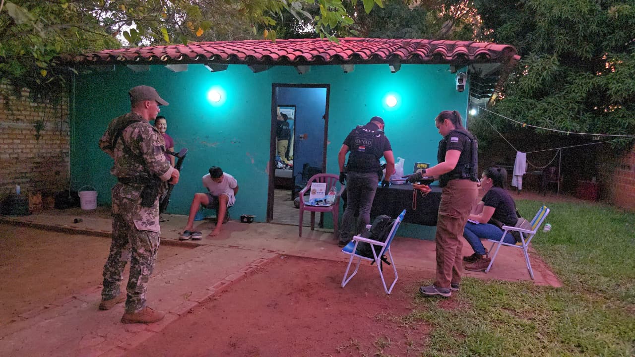 Operación Entorno Seguro: Anulan mercado de drogas que operaba cerca de una escuela