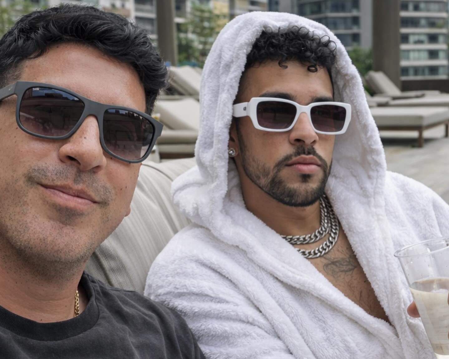 (GALERÍA) Chiche Corte y su encuentro con Bad Bunny: “Debí tirar más fotos”