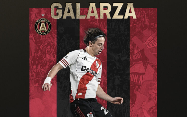 El Atlanta United presentó a Matías Galarza como su refuerzo