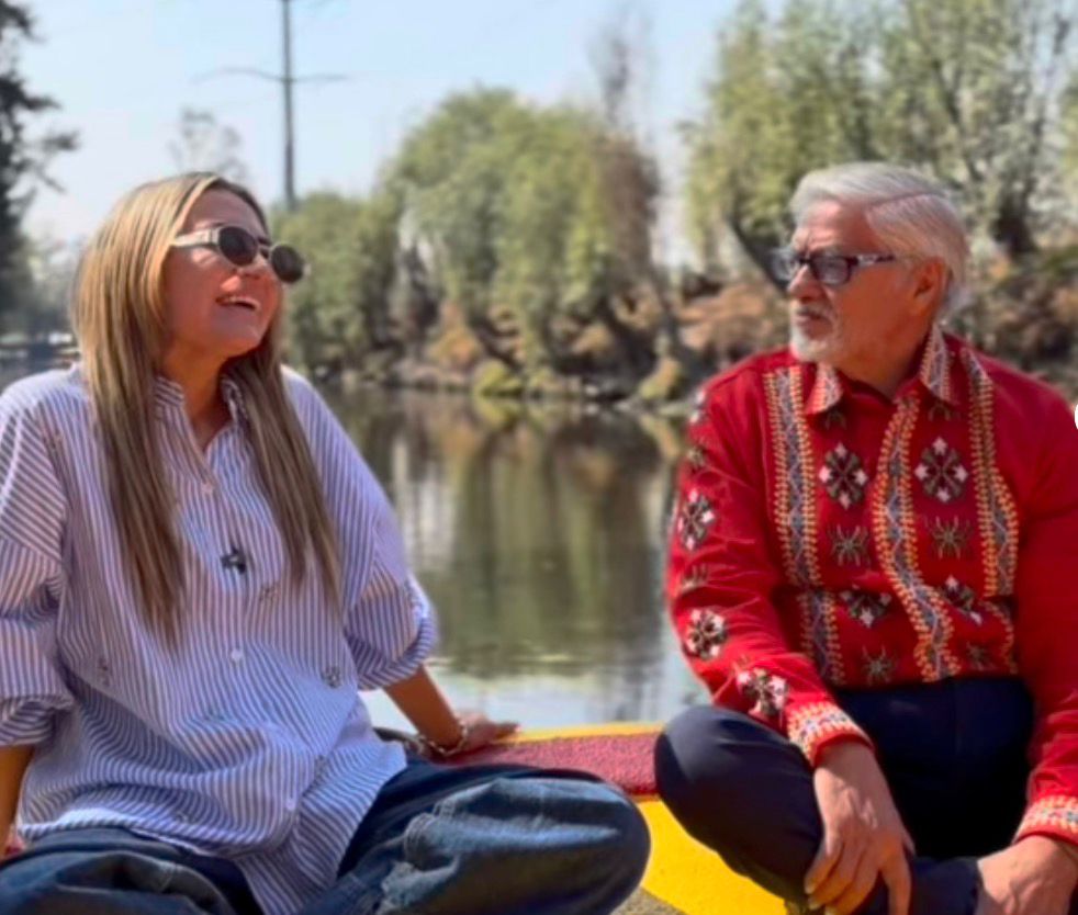 Gi Britos compartió con Celso Duarte González, uno de los grandes referentes del arpa paraguaya