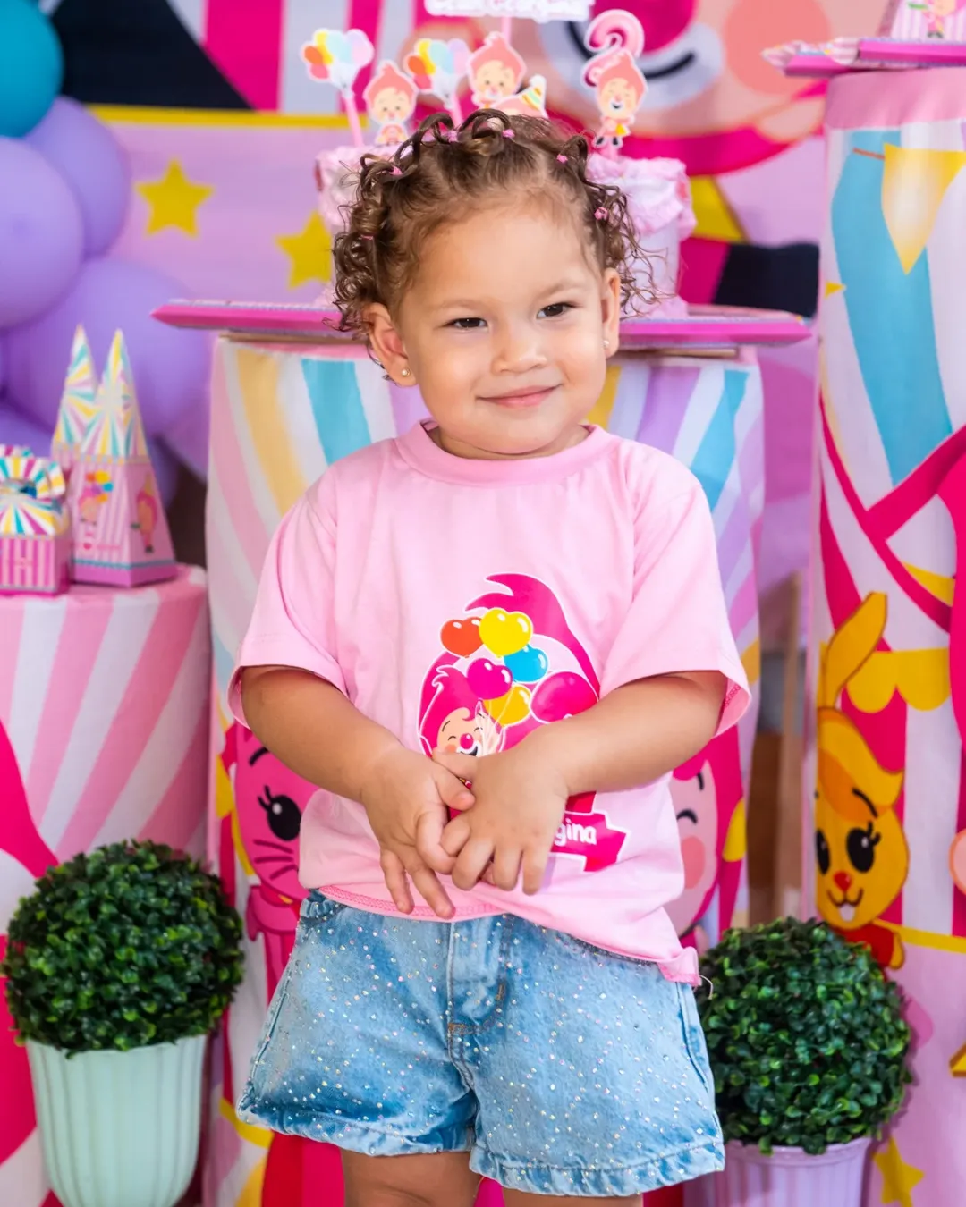 ¡Chulinísima! “Yasuri” le armó el festejo de cumple a su peque