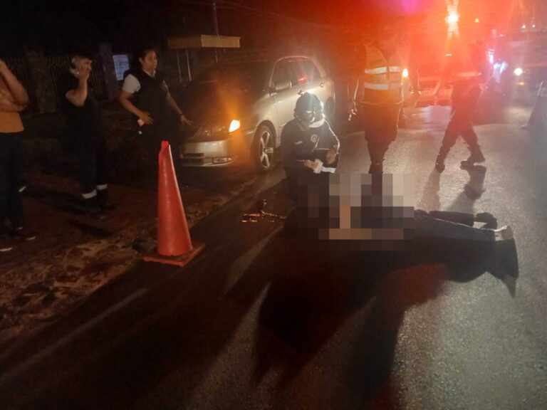 ¡Estudiante murió atropellada cuando regresaba a su casa!