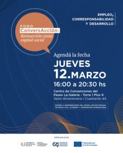 Abrir oportunidades laborales para personas privadas de libertad convoca a un diálogo entre Estado, empresas y sociedad civil