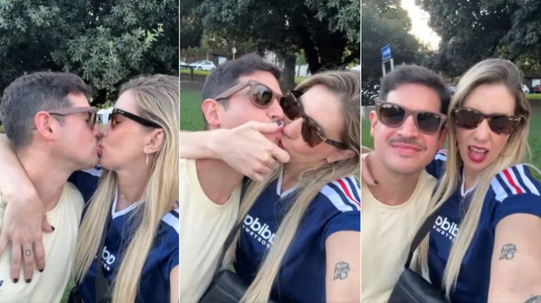 (VIDEO) ¡Carmiña Masi ya está siendo consolada por su novio!